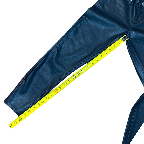 Women’s Paige Verdugo Ultra Skinny Black Jeans with Luxe Finish - Size 25 - Picture 5 of 8